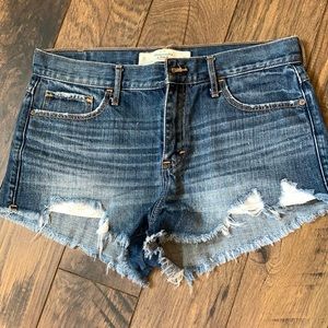 Abercrombie cut off shorts